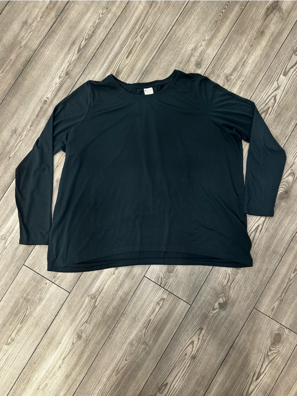 Athleta Dark Green Long Sleeve Performance Tee